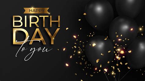 happy birthday black background|black birthday wallpaper for laptop.